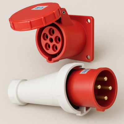 63A SPIN PLUG&SOCKET